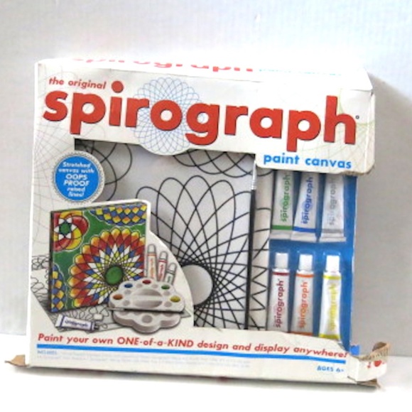 Kahootz The Original Spirograph Paint Canvas READ - Picture 1 of 2